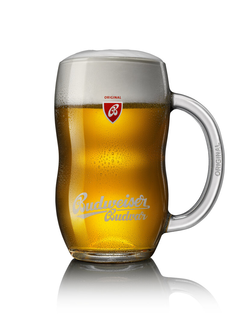 Budweiser Budvar Lagerbier frisch gezapft
