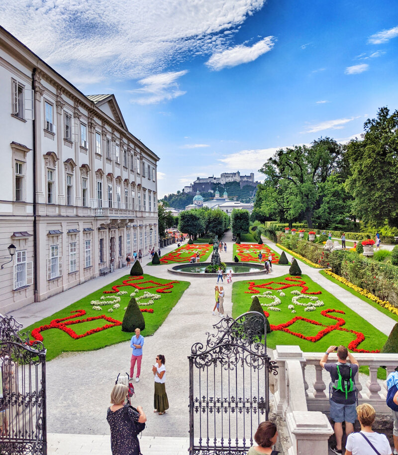 Blick auf die Altstadt Salzburg