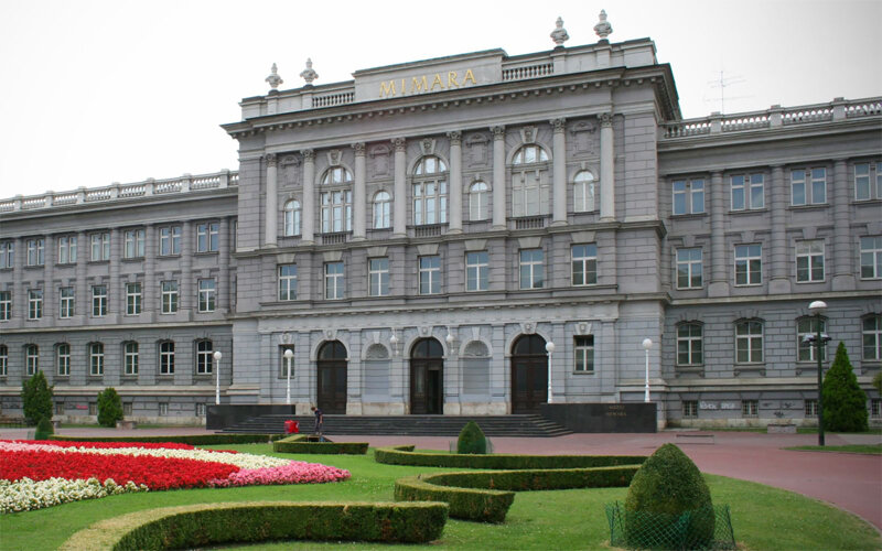 Fassade des Mimara Museums