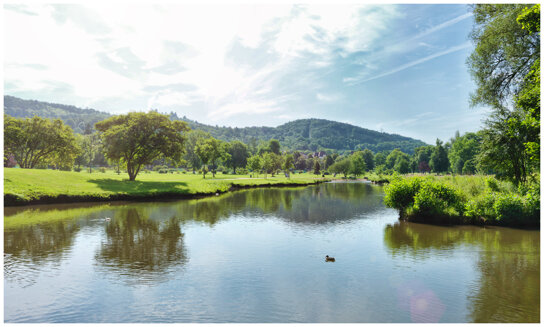 Saale Bad Kissingen (c) Bayer. Staatsbad Bad Kissingen GmbH Foto Dominik Marx