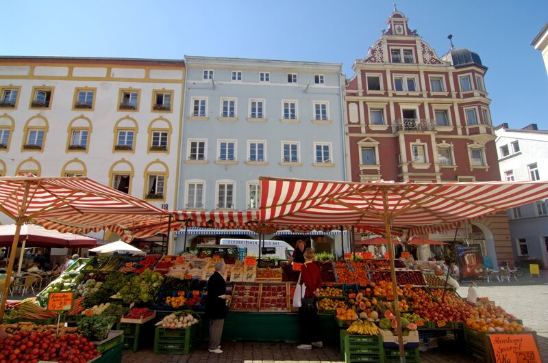 Marktplatz in Rosenheim