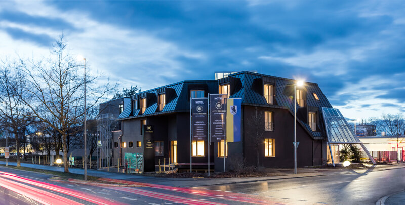 Hotel Trezor von außen