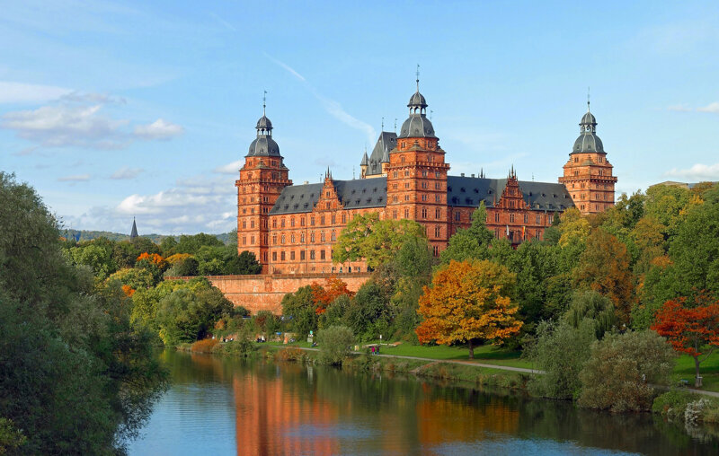 Schloss Johannisburg – Wahrzeichen von Aschaffenburg am Main
