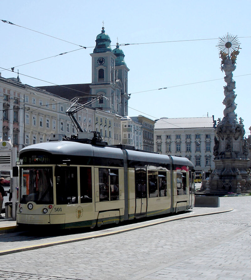 Pöstlingbergbahn Linz – historische Bergbahn, Ausflugsziel nahe dem Ars Electronica Center