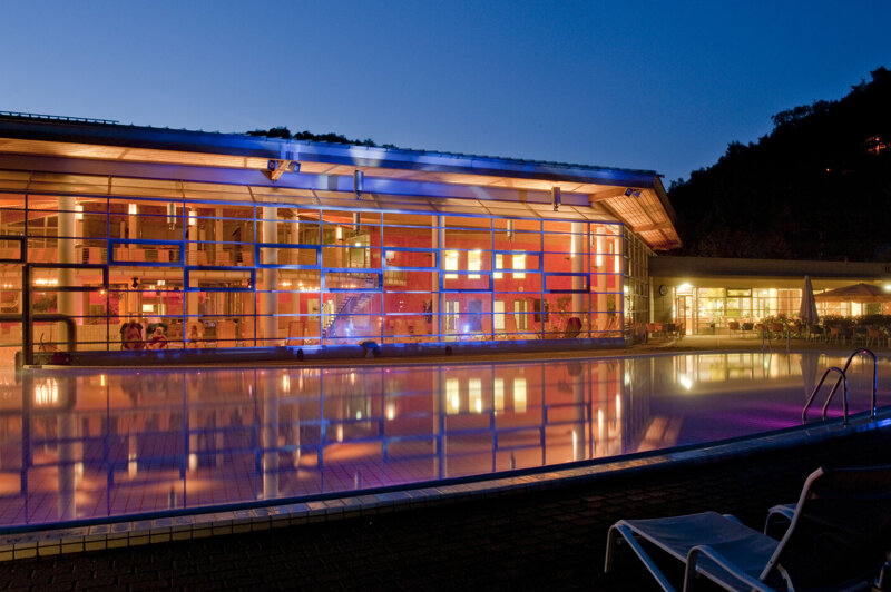 Toskana Therme in Bad Schandau, Außenbecken