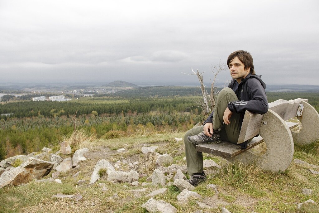 Blick vom Kahleberg auf den Geisingberg bei Altenberg©René GaensTourismusverband Erzgebirge e.V.
