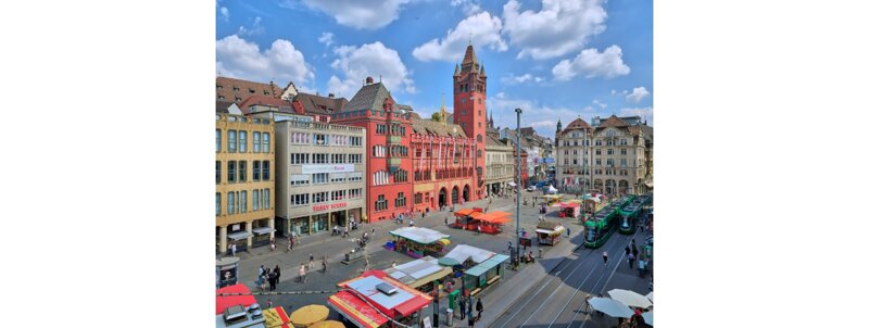Altstadt Basel – Blick auf die historische Innenstadt