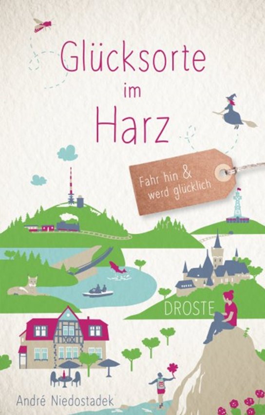 Buchcover Glücksorte im Harz