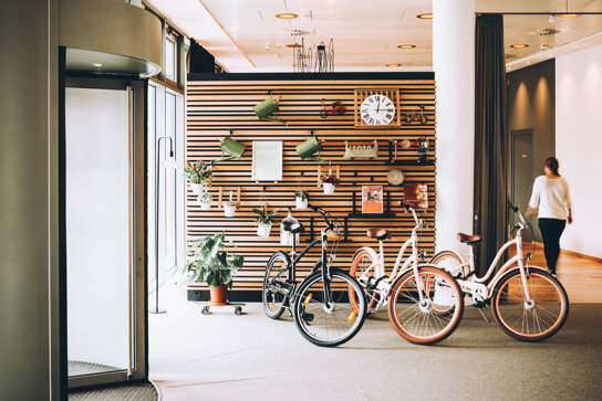 Lobby Fahrräder 2