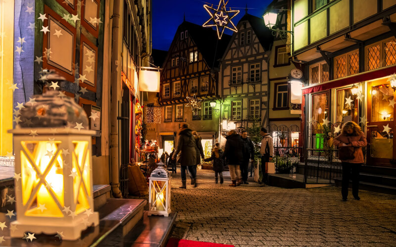Limburg an der Lahn Altstadt mit Dom