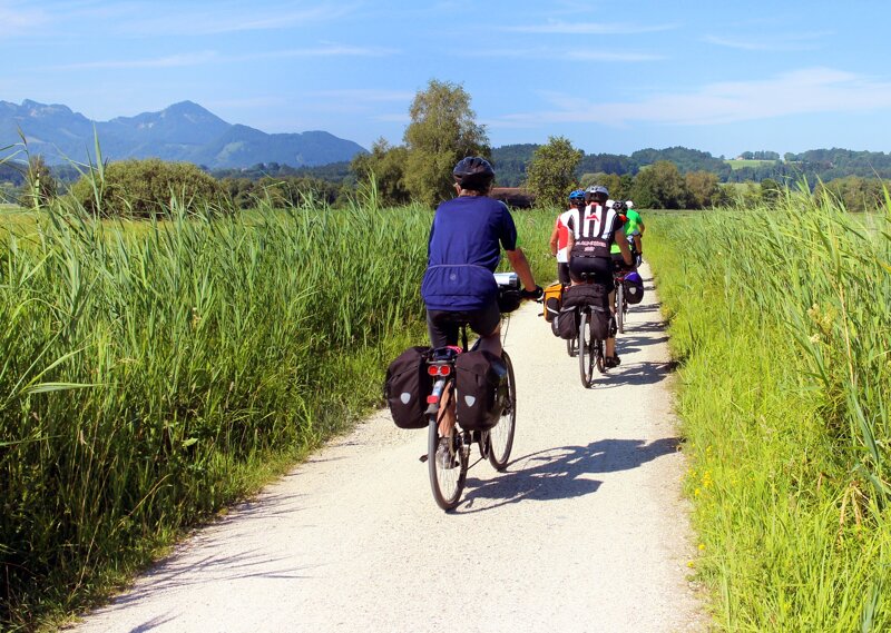 Radfahren in der Chiemgauer Region