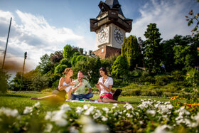 Picknick am Schlossberg c Graz Tourismus - Tom Lamm