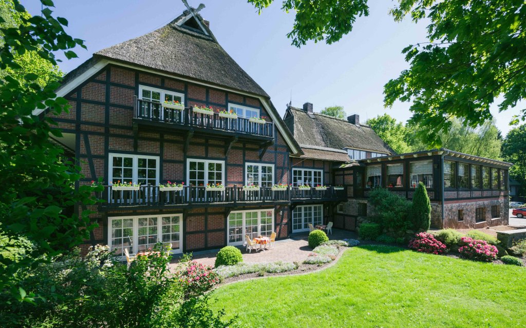 Schneverdingen Landhaus Höpen aussen Außenansicht