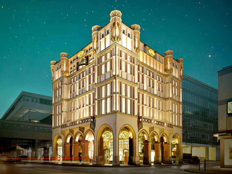 Dufthaus 4711 Köln – Stammhaus Nachtaufnahme