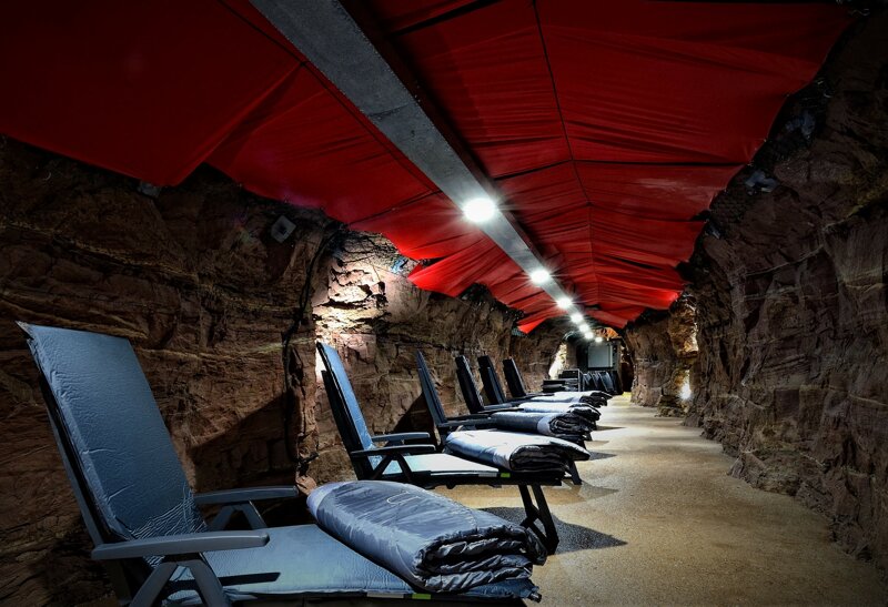 Heilstollen Innenraum