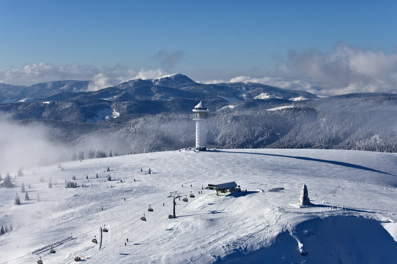 Feldberg mit Schnee