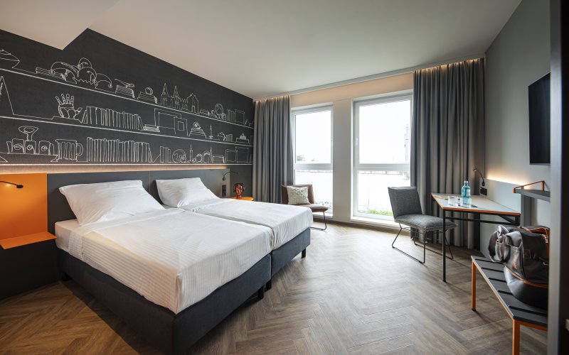 LOGINN Hotel Köln Airport Zimmer Doppelzimmer