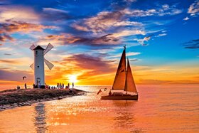 Sonnenuntergang romantisch