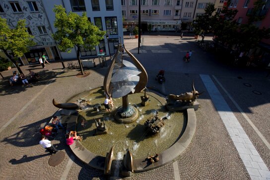 Buchhornbrunnen Friedrichshafen C Tourist-Information Friedrichshafen