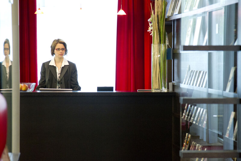 Rezeption im Hotel Boltzmann