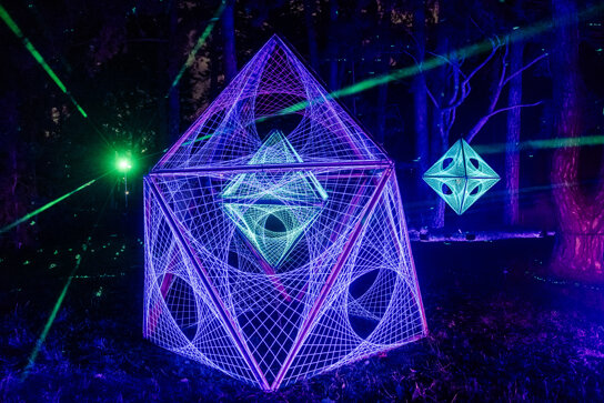 Christmas Garden Berlin 2023 Magische Galaxie©Christmas Garden Michael Clemens