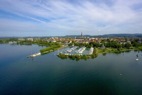 Blick-auf-Radolfzeller-Hafen C TSR GmbH, Kuhnle und Knoedler