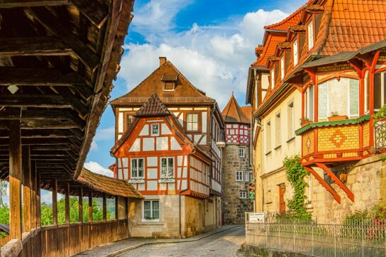 Kronach historische Stadtmauern
