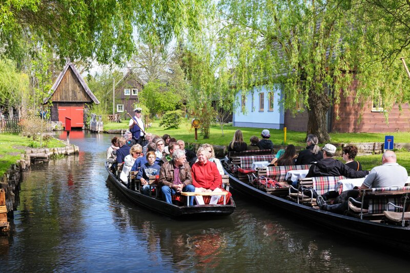 Kahnfahrt im Spreewald, © TMB Fotoarchiv / Sebastian Höhn