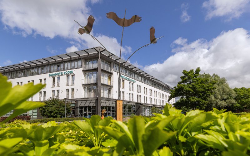 Bergen Parkhotel Rügen aussen Außenansicht