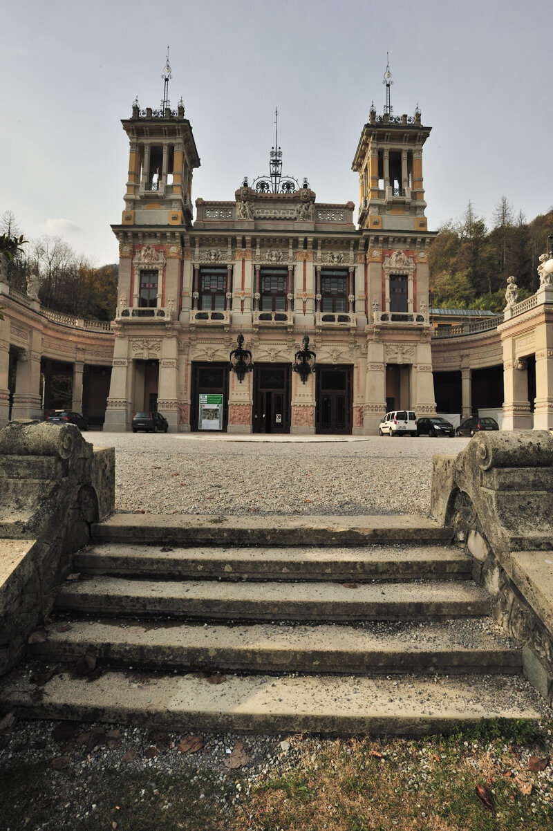 Casino der San Pellegrino Terme 25 Kilometer von Bergamo