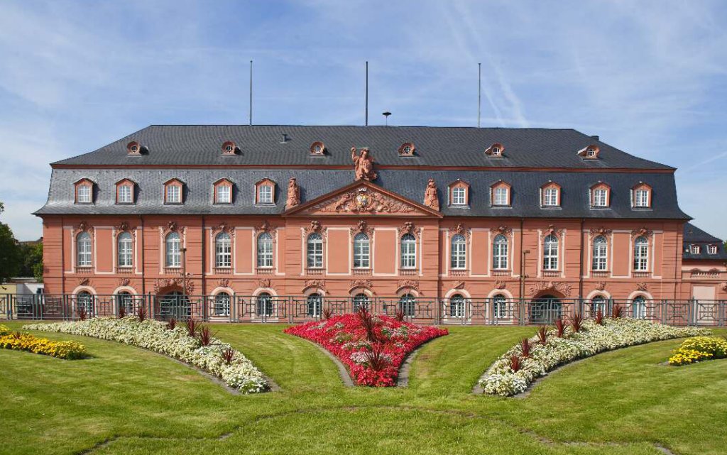 Gebäude des Langtags in Mainz