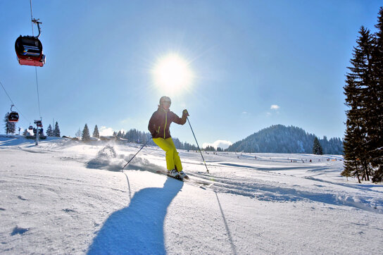 Skifahrer © Oberstaufen Tourismus