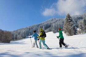 Schneeschuhtouren Pfronten Allgaeu C Pfronten Tourismus