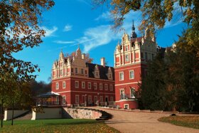 05 Auffahrt Neues Schloss Stiftung „Fürst-Pückler-Park Bad Muskau“ Astrid Roscher