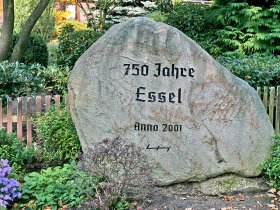 Essel Gedenkstein 750 Jahre c losch, Wikimedia