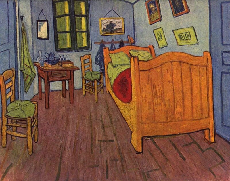 Vincent van Gogh – Das Schlafzimmer in Arles (1888)