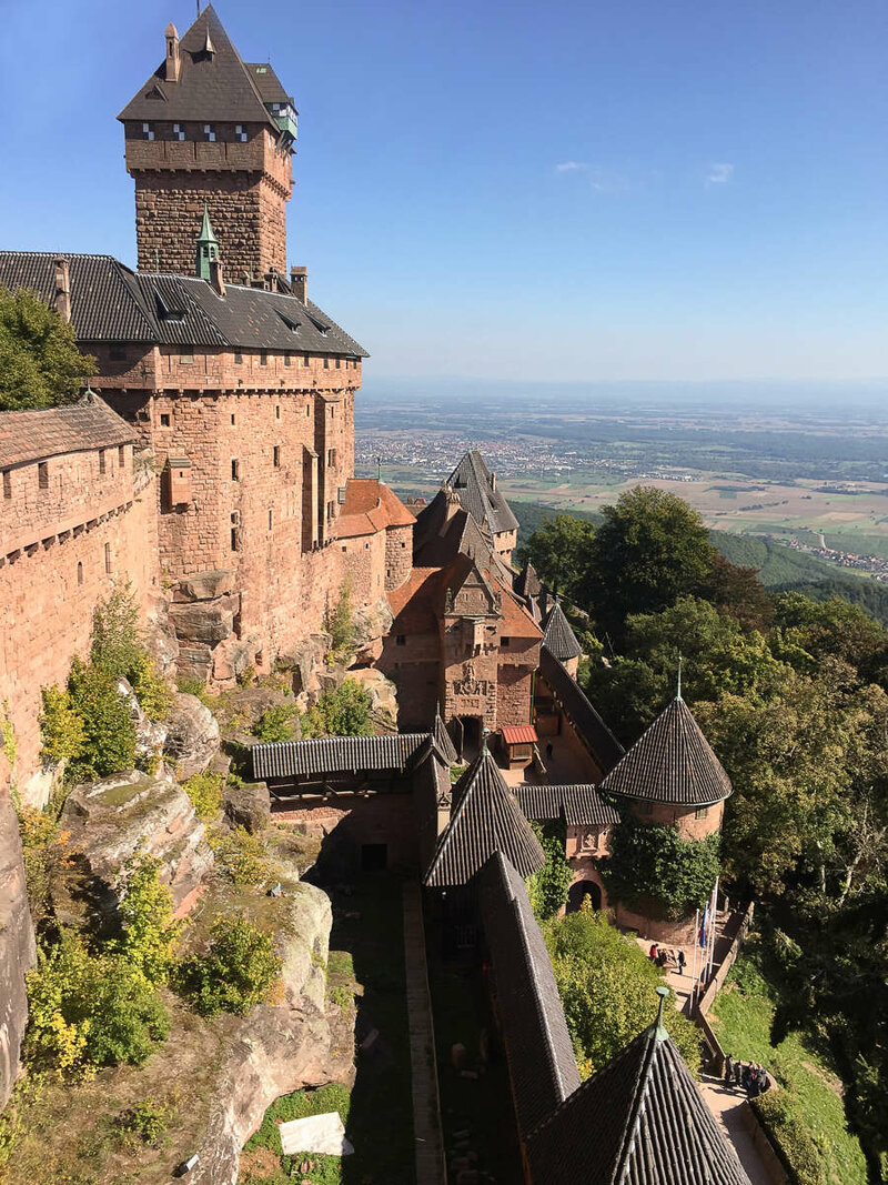 Château du Haut-Koenigsbourg im Elsass