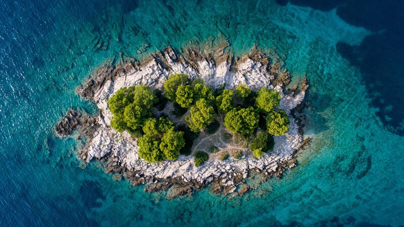 Kroatische Insel – Inselwelt vor Dubrovnik