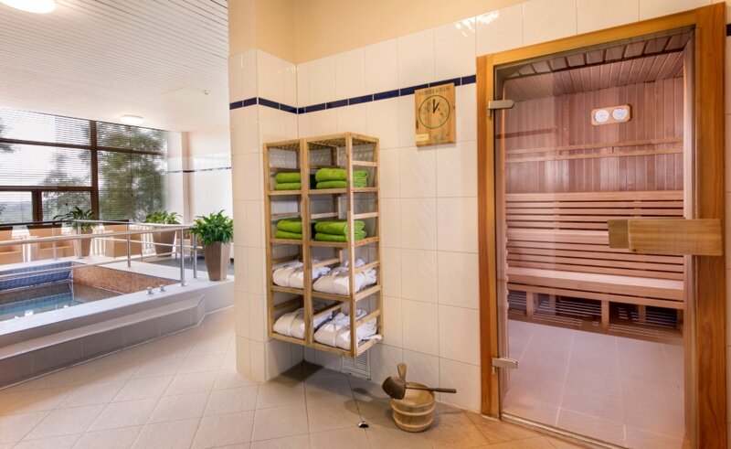 Saunabereich im Wellnesshotel im Thüringer Wald
