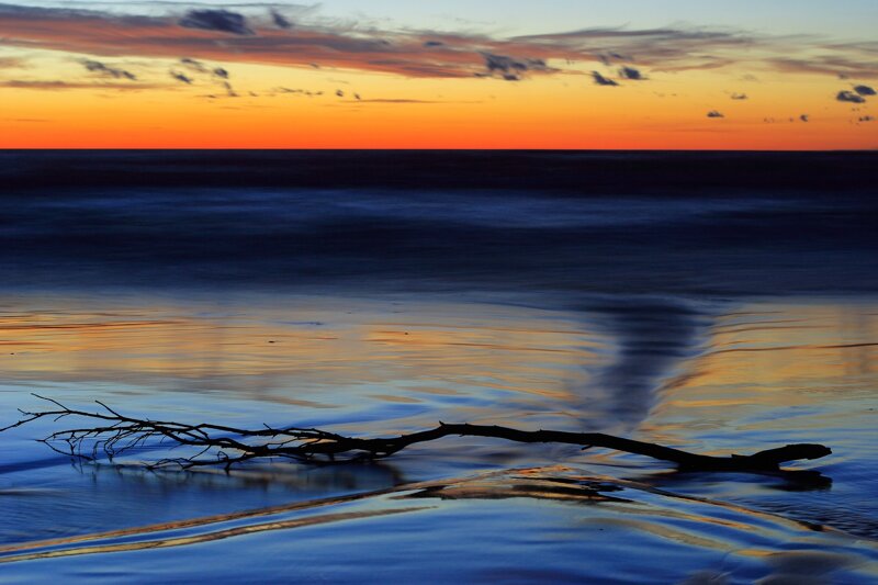 Ostseeküste am Abend ohne c pixabay