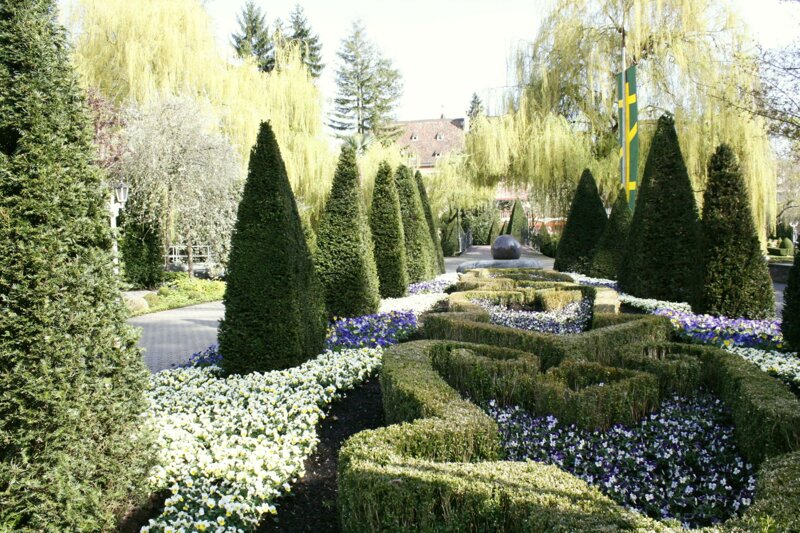 Parks und Grünanlagen im Europa-Park in Rust