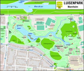 Luisenpark Plan