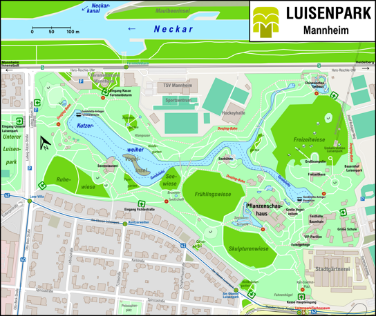 Luisenpark Plan