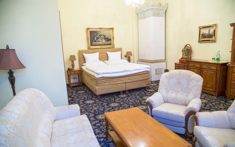 Chateau Zbiroh Zimmer Doppelzimmer