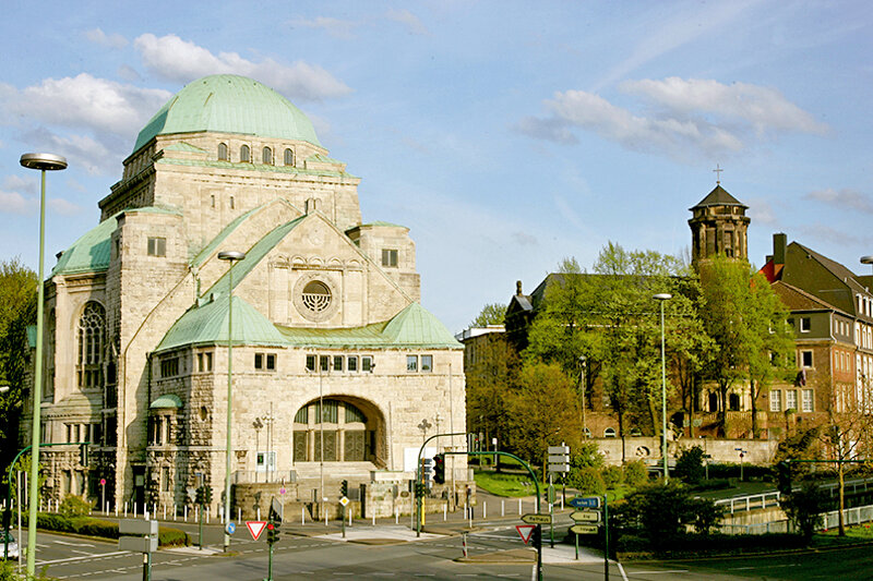 Alte Synagoge Essen historisches Gebäude mit Kuppel