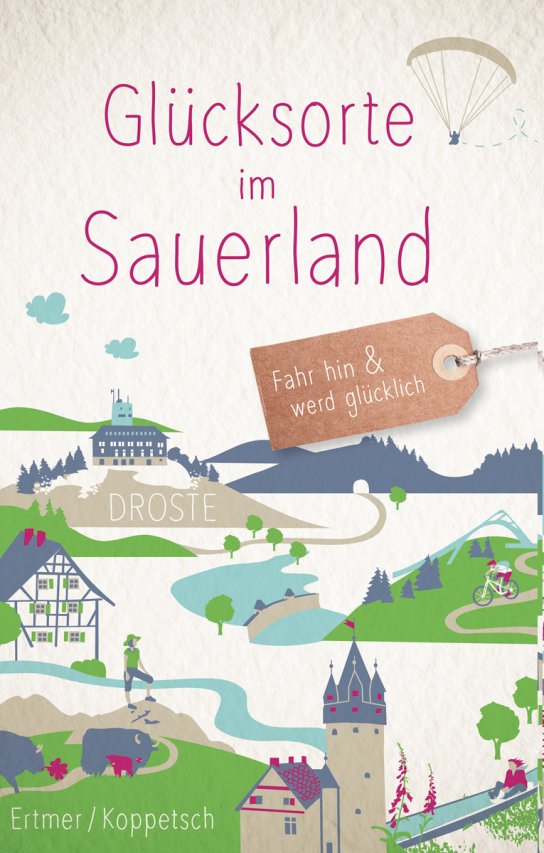 Buchcover Glücksorte im Sauerland