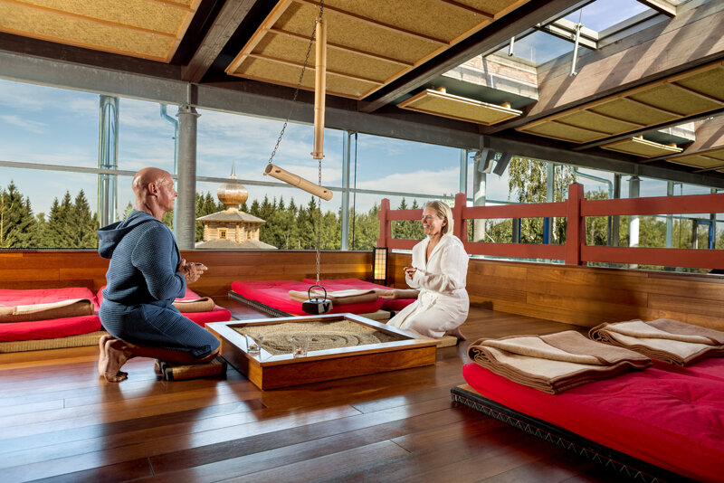 Badegärten Eibenstock - Japanischer-Saunagarten