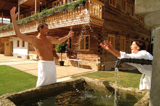 Saunahof Bad Füssing Brunnen Felix Somieski