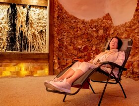 Salzmeditation Salzgrotte