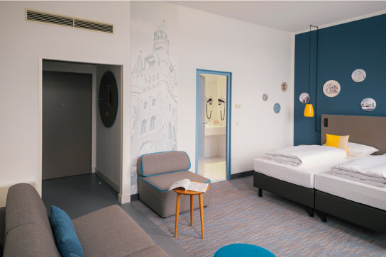 Doppelzimmer mit Sofa